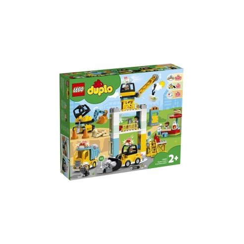 lego La mia città DUPLO - Cantiere edile con gru a torre