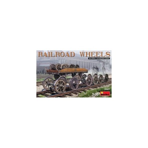 MINI ART 1/35 Railroad Wheels