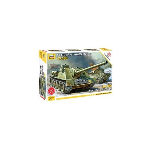 Zvezda 1/72 SU-100 Soviet Tank Destroyer