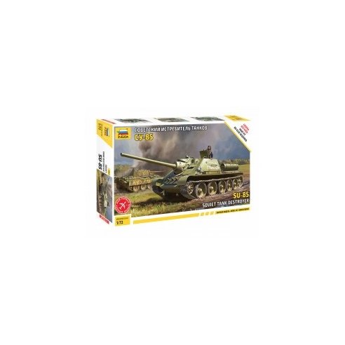 Zvezda 1/72 SU-85 Soviet Tank Destroyer