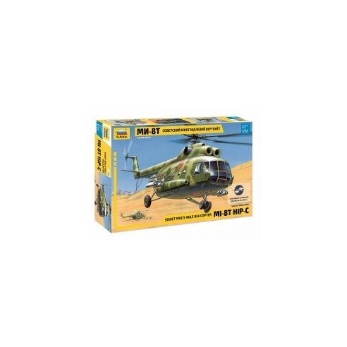 Zvezda 1/72 Soviet Multi-Role Helicopter MI-8T HIP-C