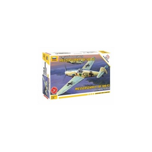 Zvezda 1/72 Messerschmitt BF-109 F2 German Fighter