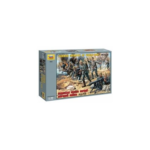 Zvezda 1/72 German Infantry of World War I 1914-1918