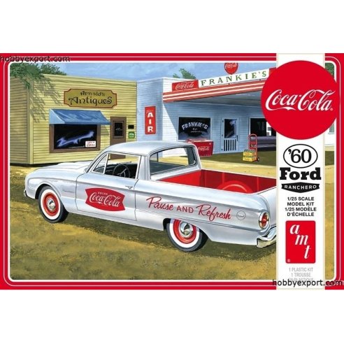 AMT 1 25 KIT   Coca Cola 1960 Ford Ranchero