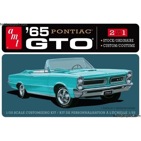 AMT  	1 25 KIT   1965 Pontiac GTO