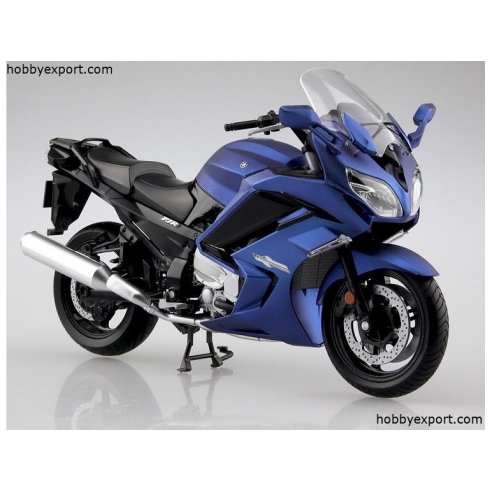 AOSHIMA 1 12 DIE CAST  Yamaha FJR1300A Mad Dark Purplish Blue Metallic 1