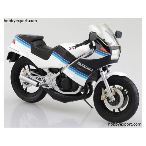 AOSHIMA  1 12 DIE CAST  Suzuki RG250 Gamma Blue And White