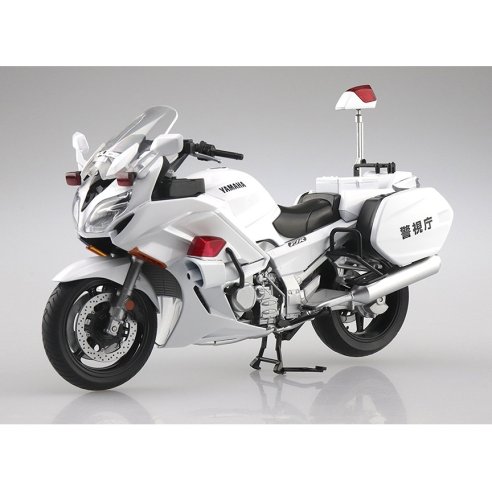 AOSHIMA  1 12 DIE CAST YAMAHA FJR 1300P POLICE MOTORCYCLE