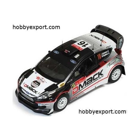 IXO 	1 43 DIE CAST   Ford Fiesta Rs Wrc Ketomaa Portugal 2012