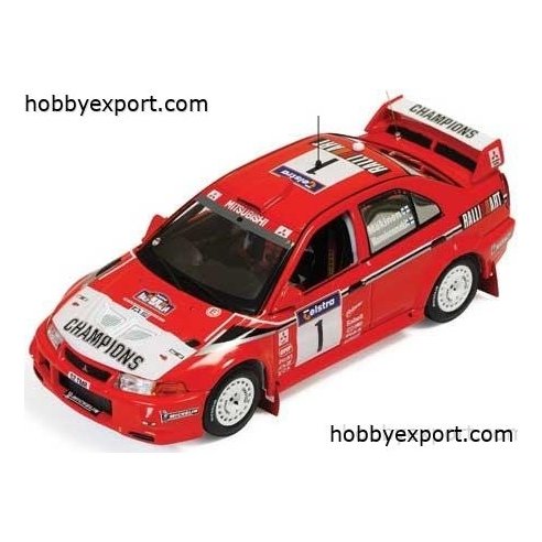 IXO   	1 43 DIE CAST  Mitsubishi Lancer Evo 6 Makinen Australia 1999