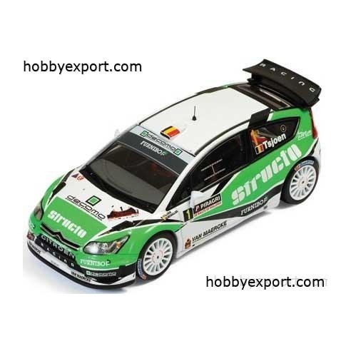 IXO  	1 43 DIE CAST  Citroen C4 Wrc Tsjoen Wallonie 2011