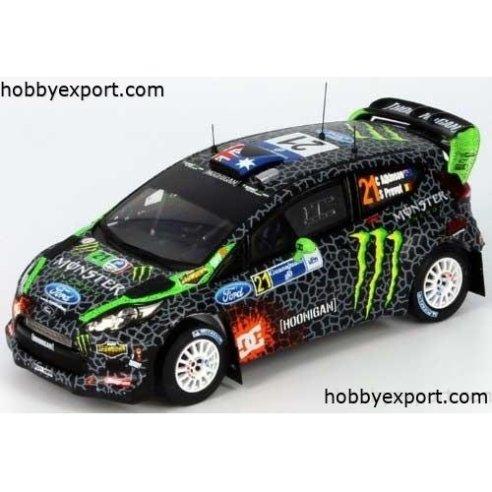 IXO  	1 43 DIE CAST   Ford Fiesta Rs Wrc Atkinson