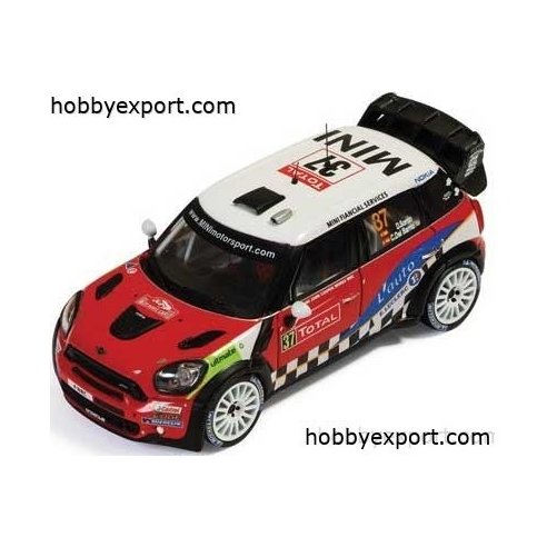 IXO   	1 43 DIE CAST  Mini Cooper Wrc No. 37 Sordo Monte Carlo