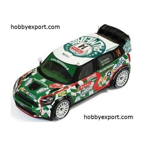 IXO    	1 43 DIE CAST   Mini Cooper Wrc Monte Carlo 2012