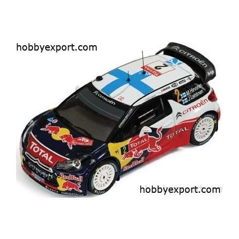 IXO  	1 43 DIE CAST   Citroen Ds3 Wrc Hirvonen Monte Carlo 2012