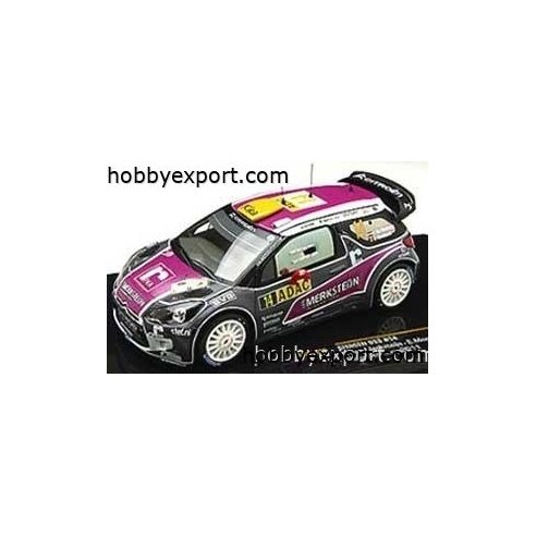 IXO 1 43 DIE CAST (DIE CAST) Citroen Ds3 Wrc Van Merksteijn