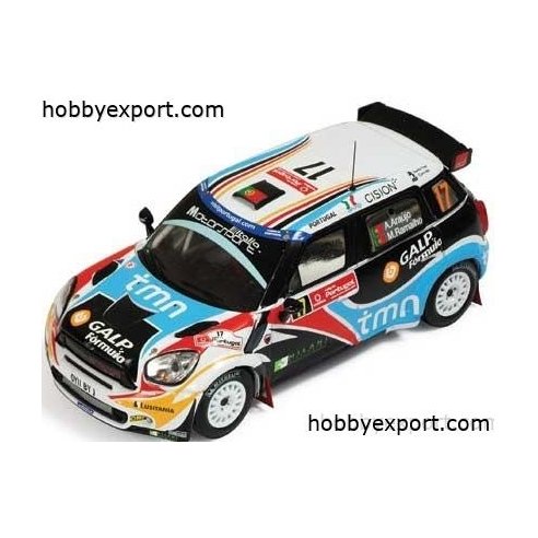 IXO 1 43 DIE CAST  Mini Cooper Wrc Araujo Portugal 2011