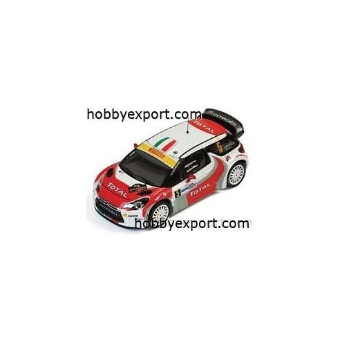 IXO 1 43 DIE CAST  Citroen Ds3 Wrc Capello Monza 2011