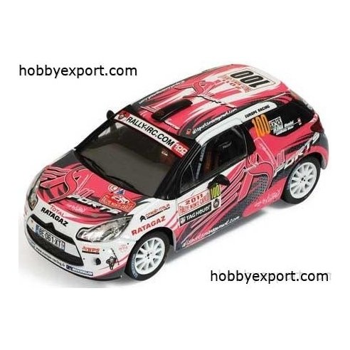 IXO  	1 43 DIE CAST  Citroen Ds3 R3 Elena