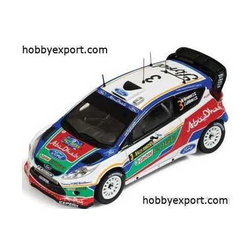 IXO 1 43 DIE CAST  Ford Fiesta Rs Wrc Hirvonen Sweden 2011