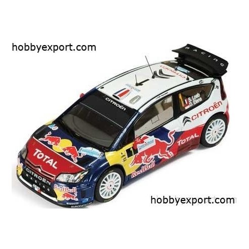 IXO 1 43 DIE CAST Citroen C4 Wrc Loeb Alsace 2010