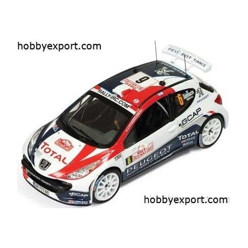 IXO  	1 43 DIE CAST  Peugeot 207 S2000 Sarrazin Monte Carlo 2010