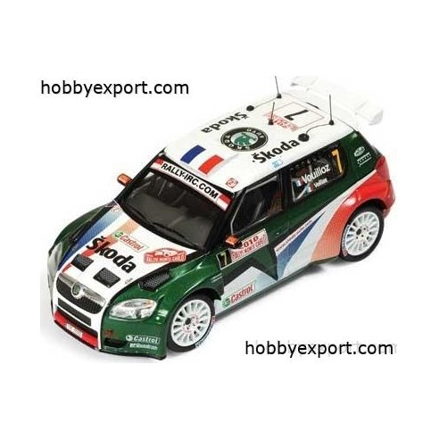 IXO  	1 43 DIE CAST   Skoda Fabia S2000 Vouilloz Monte Carlo 2010