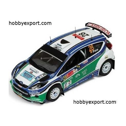 IXO 1 43 DIE CAST  Ford Fiesta S2000 Pons Mexico 2010