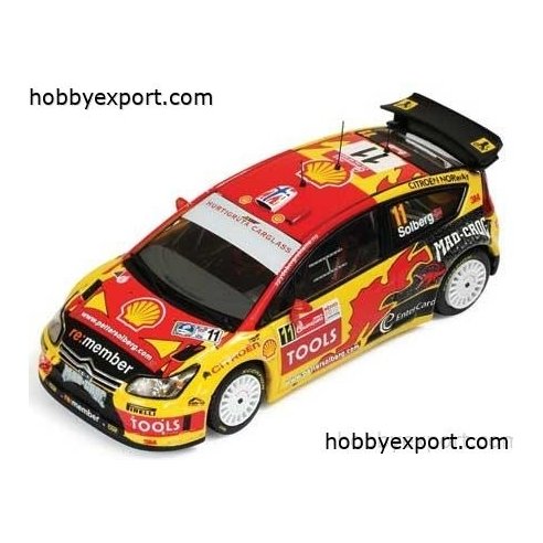 IXO 1 43 DIE CAST   Citroen C4 Wrc Solberg Mexico 2010