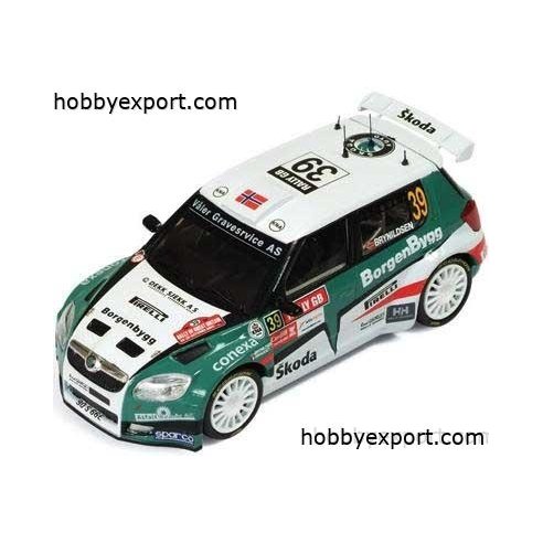 IXO  1 43 DIE CAST   Skoda Fabia S2000 Brynildsen Wales 2009