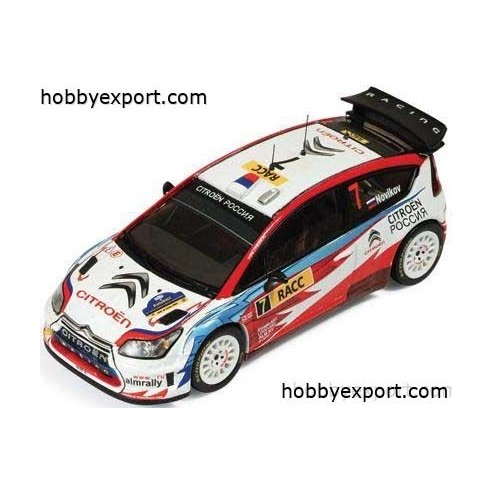 IXO  1 43 DIE CAST  Citroen C4 Wrc Novikov Catalunya 2009