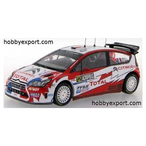 IXO  1 43 DIE CAST  Citroen C4 Wrc Ogier Acropolis 2009