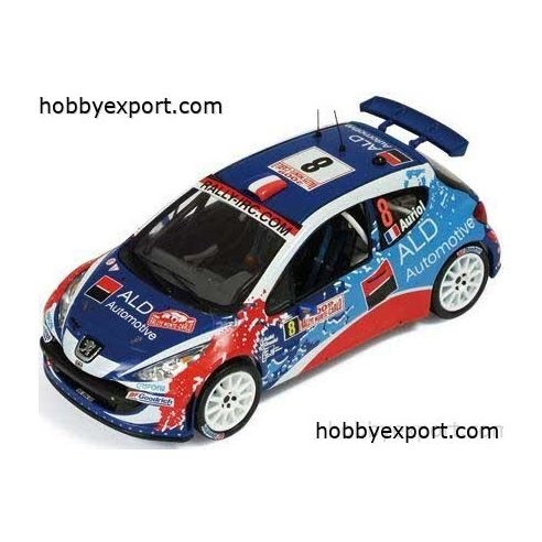 IXO 1 43 DIE CAST Peugeot 207 S2000 Auriol Monte Carlo 2009