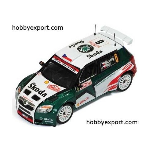 IXO 1 43 DIE CAST Skoda Fabia S2000 Kopecky Monte Carlo 2009