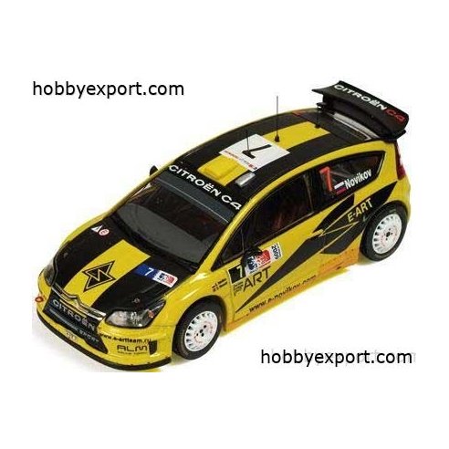 IXO 1 43 DIE CAST Citroen C4 Wrc Novikov Norway 2009