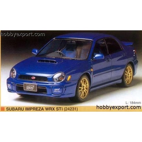 Tamiya 1/24 Subaru Impreza WRS STi