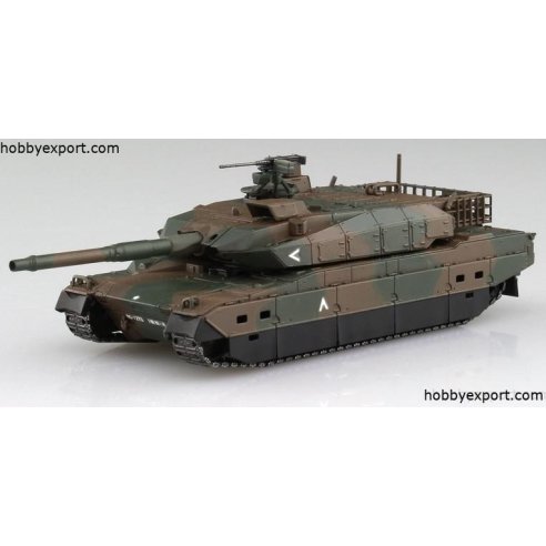 Aoshima  	1 72 KIT JGSDF TYPE10 MBT AND HEAVY SEMI TRACK TRAILER