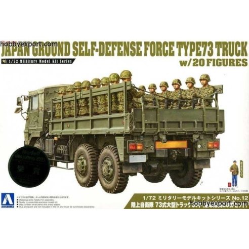 Aoshima  1 72 KIT  JGSDF TRUCK TYPE 73