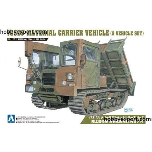 Aoshima  	1 72 KIT JGSDF MATERIAL CARRIER VEHICLE