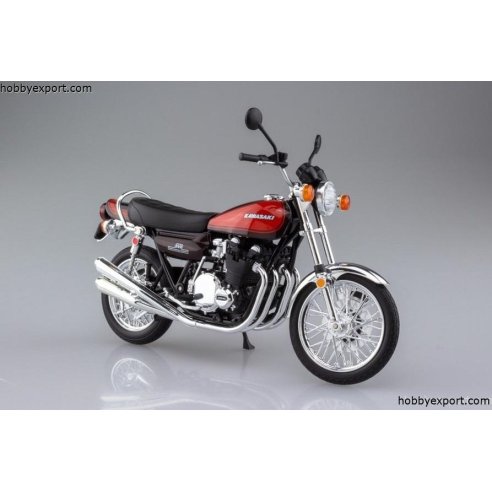 Aoshima 1 12 DIE CAST KAWASAKI 900 SUPER 4 Z1 FIRE BALL