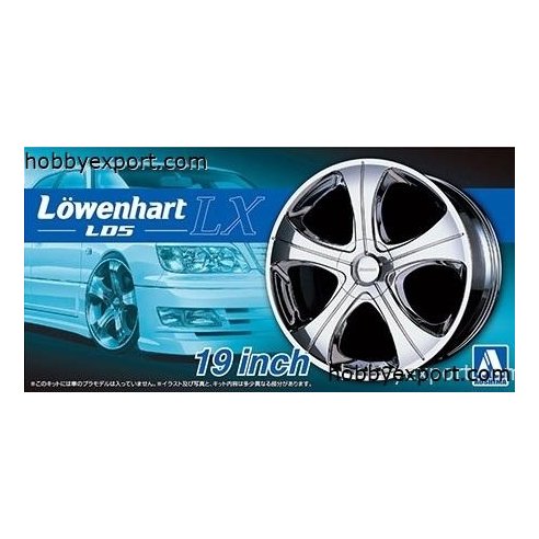 Aoshima  1 24 ACCESSOIRES LOWENHART LD5 LX 19INCH