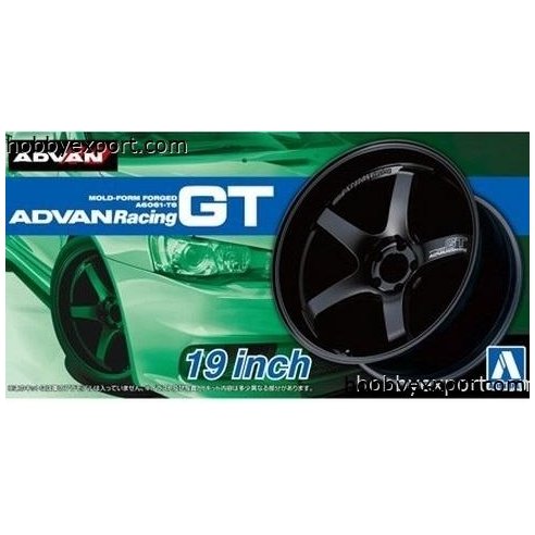 Aoshima  1 24 ACCESSOIRES ADVAN RACING GT 19INCH