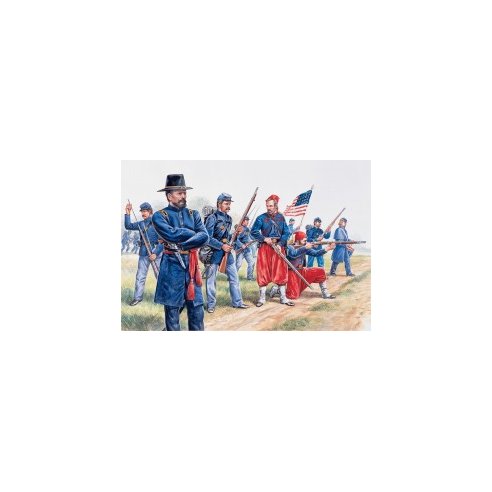 Italeri 1/72 Union Infantry and Zouaves American Civil War