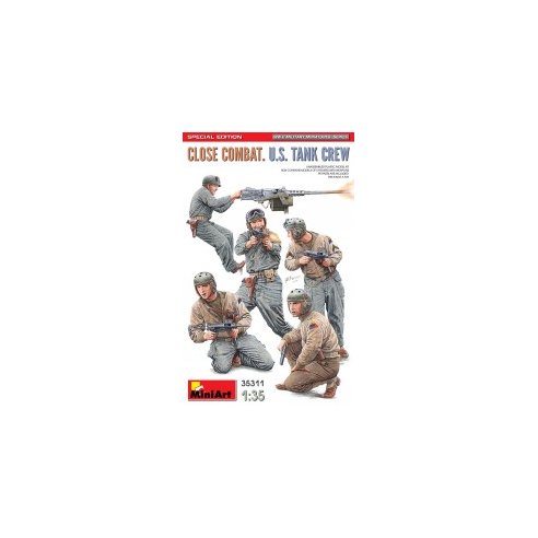 MINI ART 1/35 Close Combat. U.S. Tank Crew. Special Edition