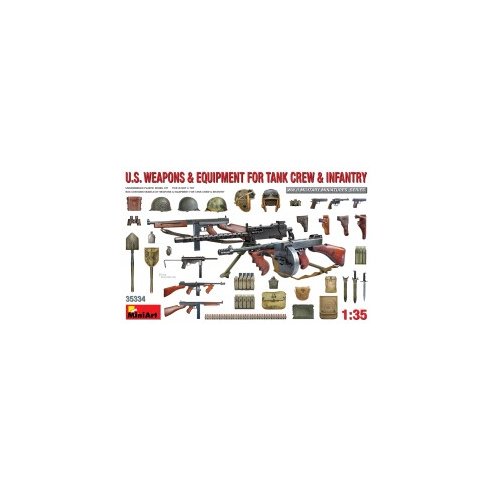 MINI ART 1/35 U.S. Weapons & Equipment for Tank Crew & Infantry