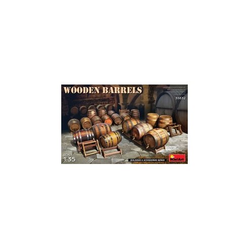 MINI ART 1/35 Wooden Barrels