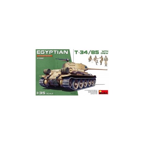 MINI ART 1/35 Egyptian T-34/85 with Crew