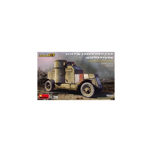 MINI ART 1/35 Austin Armoured Car 1918 Pattern. British Service. Interior Kit