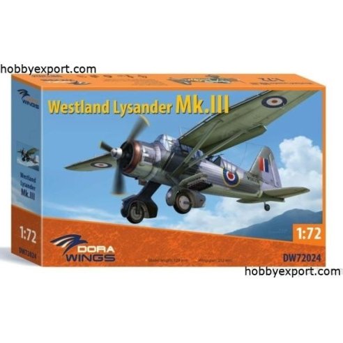 Dorawings 	 	1 72 KIT  WESTLAND LYSANDER MK.III