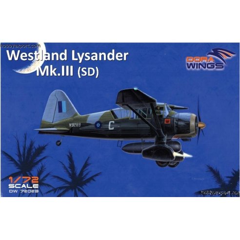 Dorawings   	1 72 KIT  WESTLAND LYSANDER MK.III